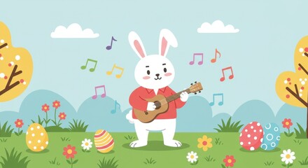 Easter Bunny's Ukulele Serenade