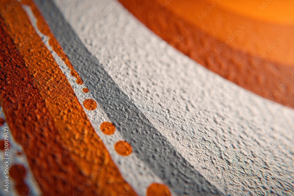 Poster colorful abstract texture with warm tones creating a dynamic pattern on a textured surface