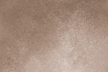 Abstract grungy texture background with different shades of brown color. Painted canvas, concrete surface, studio backdrop, grainy textured effect