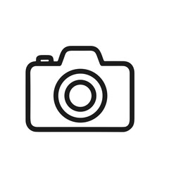 Simple Line Art Camera Equipment Device Electronic Photography Icon
