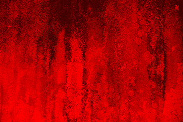 Grunge red and black abstract background or texture, Blood texture for Halloween