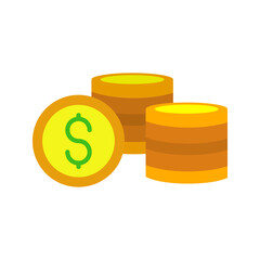 Coins Vector Icon