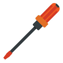 screwdriver icon on white background