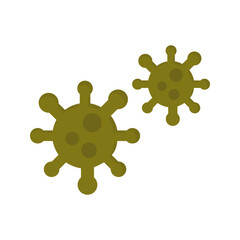 Obraz premium Covid virus Vector Icon