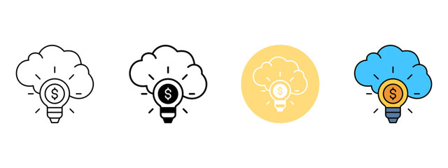 idea  Line, Glyph, Fill & Background Styles