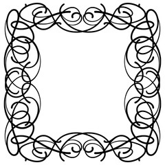 decorative frame with a frame