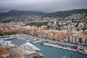 Coastal Harbour Cityscape in Monaco