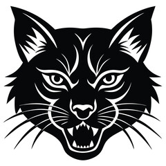 wild cat vector