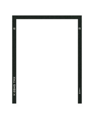 Film frame photo strip high-resolution blank filter. 35mm scan template texture effect. Trendy editable camera roll social stories design. Isolated vintage analog transparent empty scratches mockup.