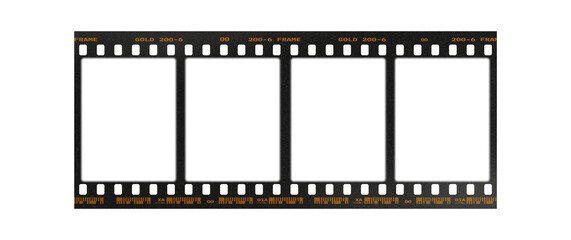 Film frame photo strip high-resolution blank filter. 35mm scan template texture effect. Trendy editable camera roll social stories design. Isolated vintage analog transparent empty scratches mockup.