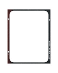 Film frame photo strip high-resolution blank filter. 35mm scan template texture effect. Trendy...
