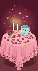 Romantic Valentine's Day Dinner for Two