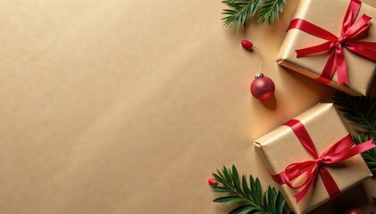 Subtle textured gift box pattern, kraft paper, paper, neutral, organic