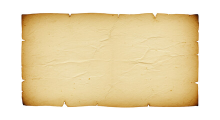 Aged parchment timeworn wrinkled tan