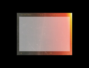 Film frame photo strip high-resolution blank filter. 35mm scan template texture effect. Trendy editable camera roll social stories design. Isolated vintage analog cinema empty scratches mockup.