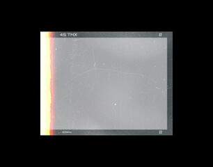 Film frame photo strip high-resolution blank filter. 35mm scan template texture effect. Trendy editable camera roll social stories design. Isolated vintage analog cinema empty scratches mockup.