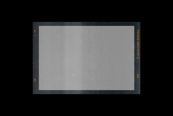 Film frame photo strip high-resolution blank filter. 35mm scan template texture effect. Trendy...