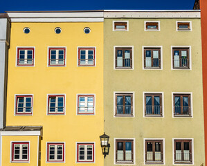 Obraz premium old town of wasserburg am inn - bavaria