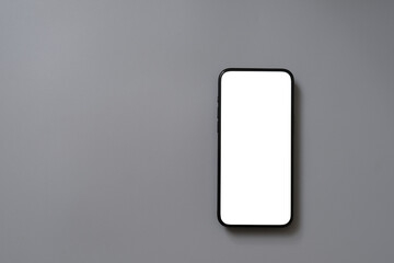 Smart phone mockup blank screen isolated on background , PNG High quality Image device front view shadow Mobile phone app user experience UX or app UX