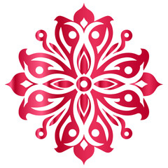 An explosion of joyful colors in modern festive ornamentation