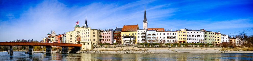 old town of wasserburg am inn - bavaria