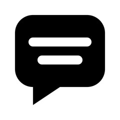 Contact chat icon. Perfect for customer support or e-commerce sites.