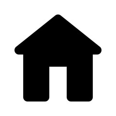 Home page icon. Great for e-commerce website navigation.