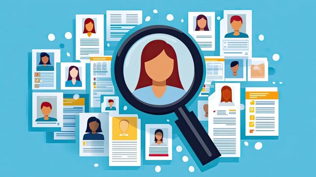 Job Vacancies visual concept showcasing recruitment hiring process career opportunities business job seekers listings