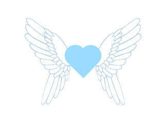 Angel's Wings Heart