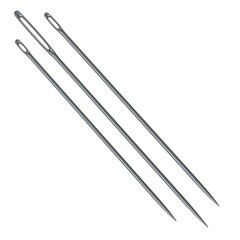 Needle silver tailor cloth