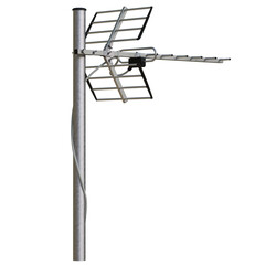 Television antenna analog satelite frequency