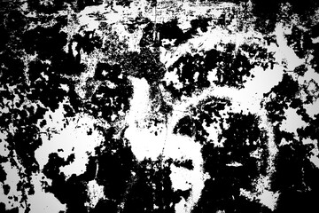 black and white abstract background illustration,Grunge empty film background with vignette border.