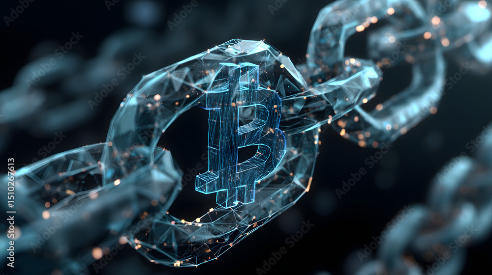 Poster blockchain bitcoin security: highlighting the interconnectedness and security of the blockchain netw