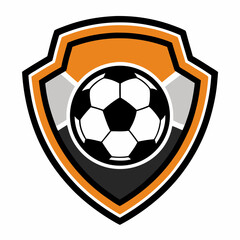 Obraz premium soccer ball with a heart