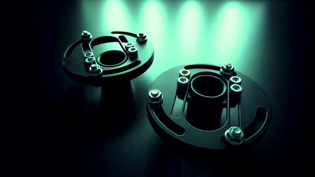 custom tuned car parts for sports european drift car front adjustable strut mounts animated vertical video