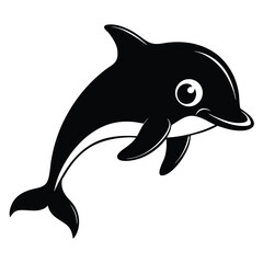 Fototapeta premium dolphin vector illustration