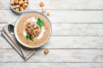 Mushroom cream soup