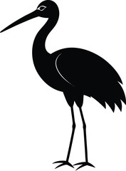 Fototapeta premium heron on the beach