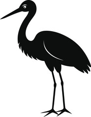 Obraz premium heron on the beach