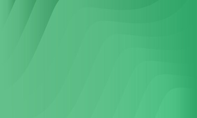 Abstract background with green light turquoise waves creating a soothing and calming visual effect.