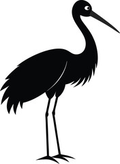 Fototapeta premium stork with wings