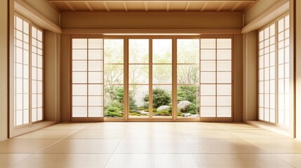 Tranquil Japanese Room (1)