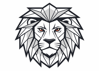 lion head vector illustration