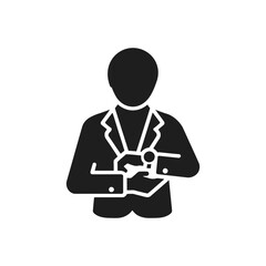 Man Checking Watch icon