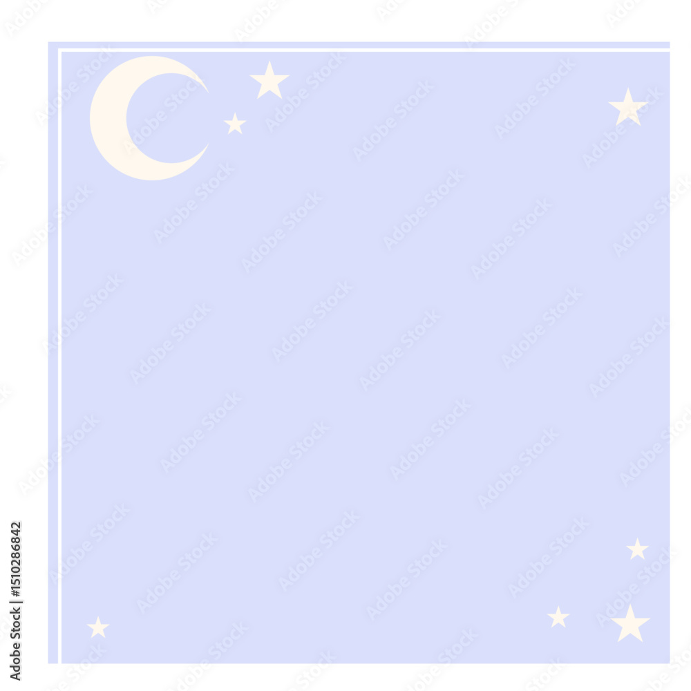 Poster graphic baby speech bubble soft colored backdrop icon. pastel childish dreamy symbol silhouette. dra