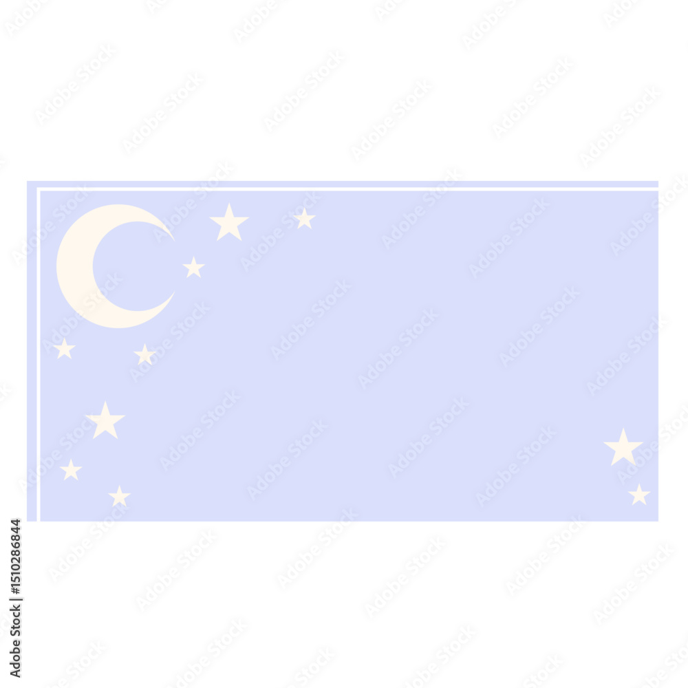 Poster graphic baby speech bubble soft colored backdrop icon. pastel childish dreamy symbol silhouette. dra