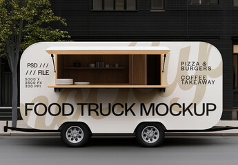 Food Truck Branding Mockup