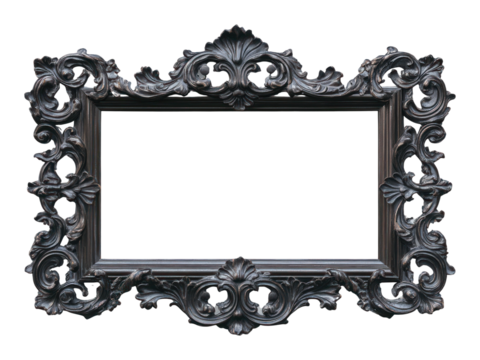 PNG Rectangle vintage picture framed mockup decorative letterbox mailbox.