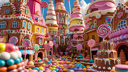 A World Made of Sweets and Snacks