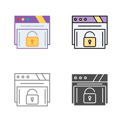 Padlock Vector Icon